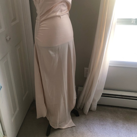 Nude Peach Evening Gown - Picture 3 of 12